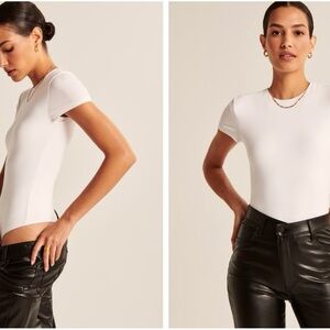 Abercrombie & Fitch White Bodysuit